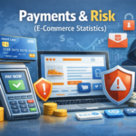 Payments and risk in e-commerce statistics with online payments fraud protection and transaction security elements